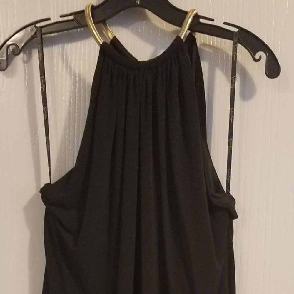 NEW Jessica Simpson Halter Necklace Blouson dress NEW - Picture 3 of 7